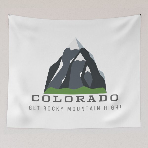 Item preview, Colorado state Day Get Rocky Mountain High saying designed and sold by OneTimeEngineer.