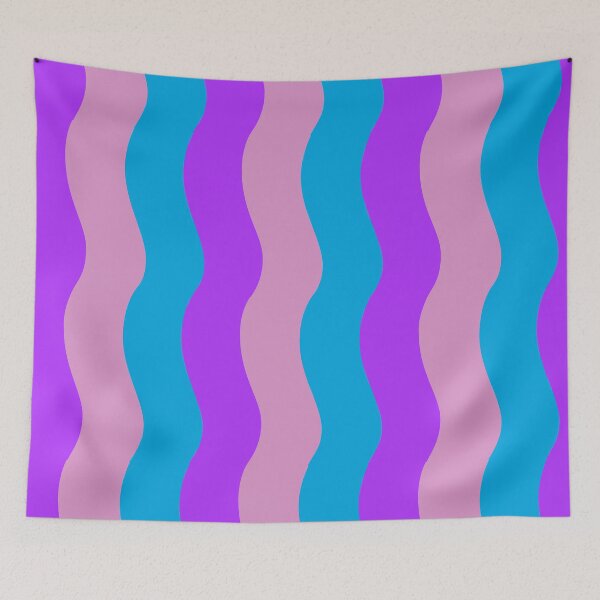 Item preview, purple groovy retro wave pattern designed and sold by prismatic paper co.