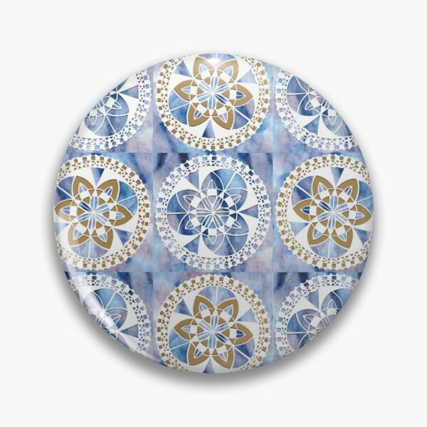 Item preview, Decorative Tiles - Blue designed and sold by -Patternation-.
