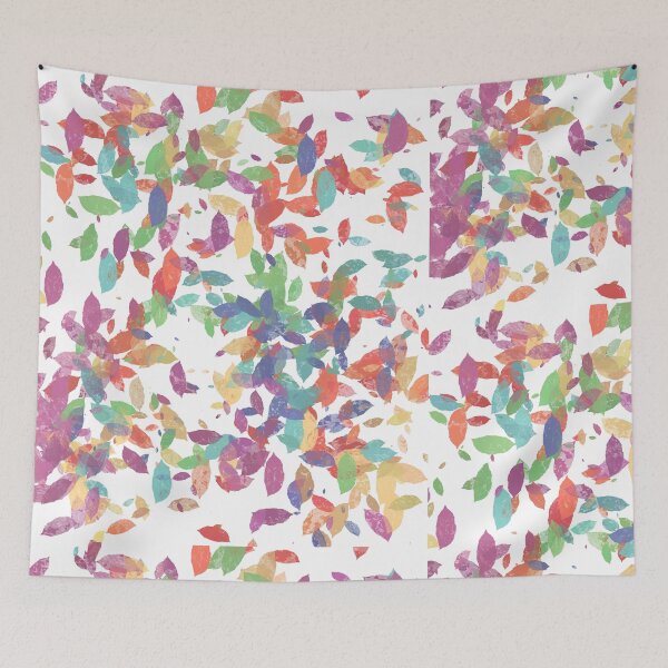 Item preview, rainbow leaf pattern designed and sold by RoseJ2325.