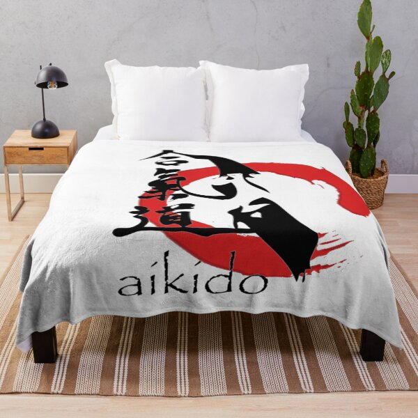 Item preview, Morihey Ueshiba Aikido inspired Logo designed and sold by Zanshin-Art.