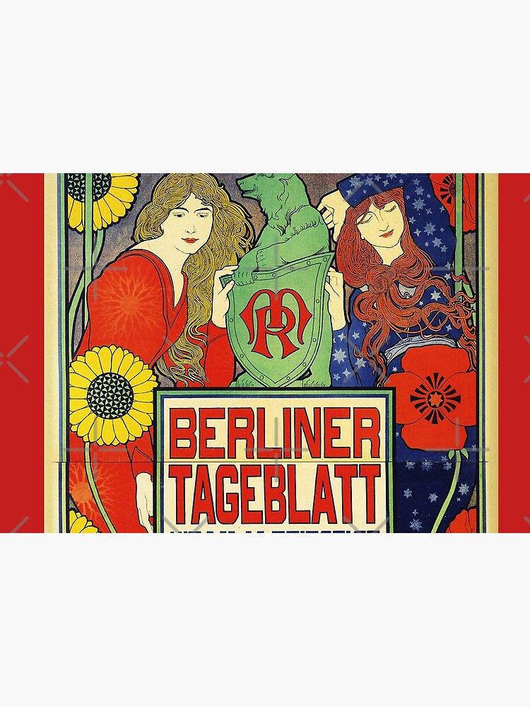 HD. Berliner Tageblat, by Ephraim Moses Lilien by mindthecherry