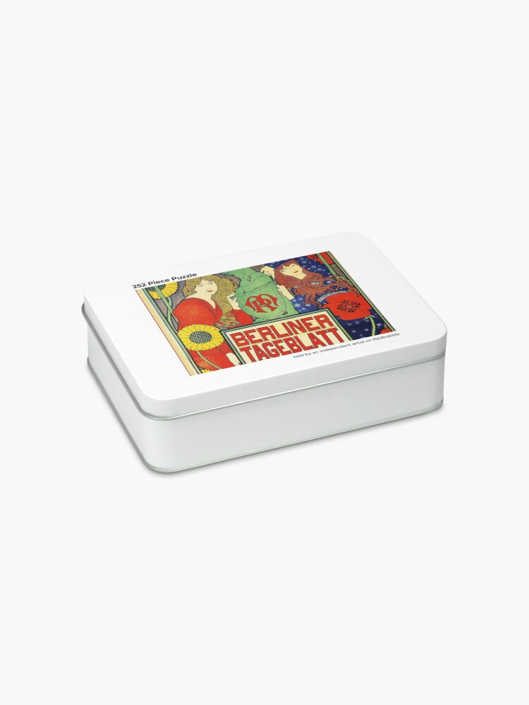 Alternate view of HD. Berliner Tageblat, by Ephraim Moses Lilien Jigsaw Puzzle
