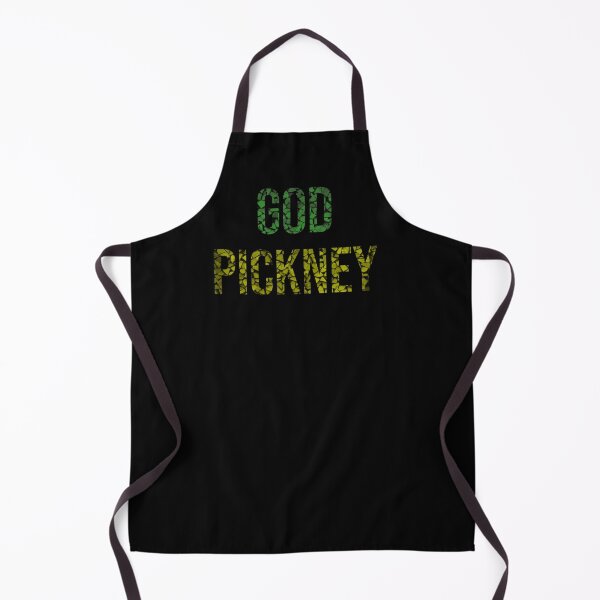 Item preview, Green and gold God Pickney Jamaican Patois Dialect Distressed Christian typography designed and sold by sinceanna.