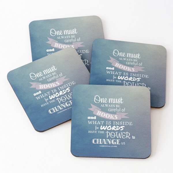 Item preview, One must be careful of books - Cassandra Clare Infernal devices designed and sold by runnerdemigod.