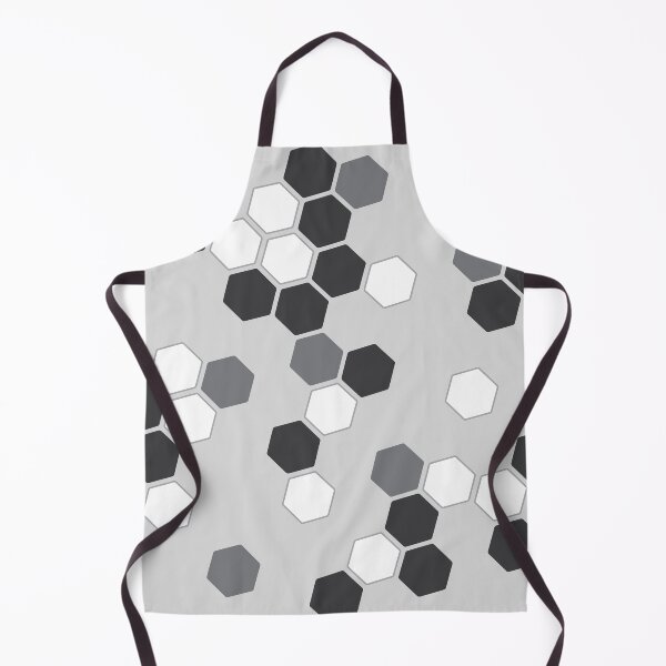 Item preview, Hexagons in Gray designed and sold by Amy VanMeter.
