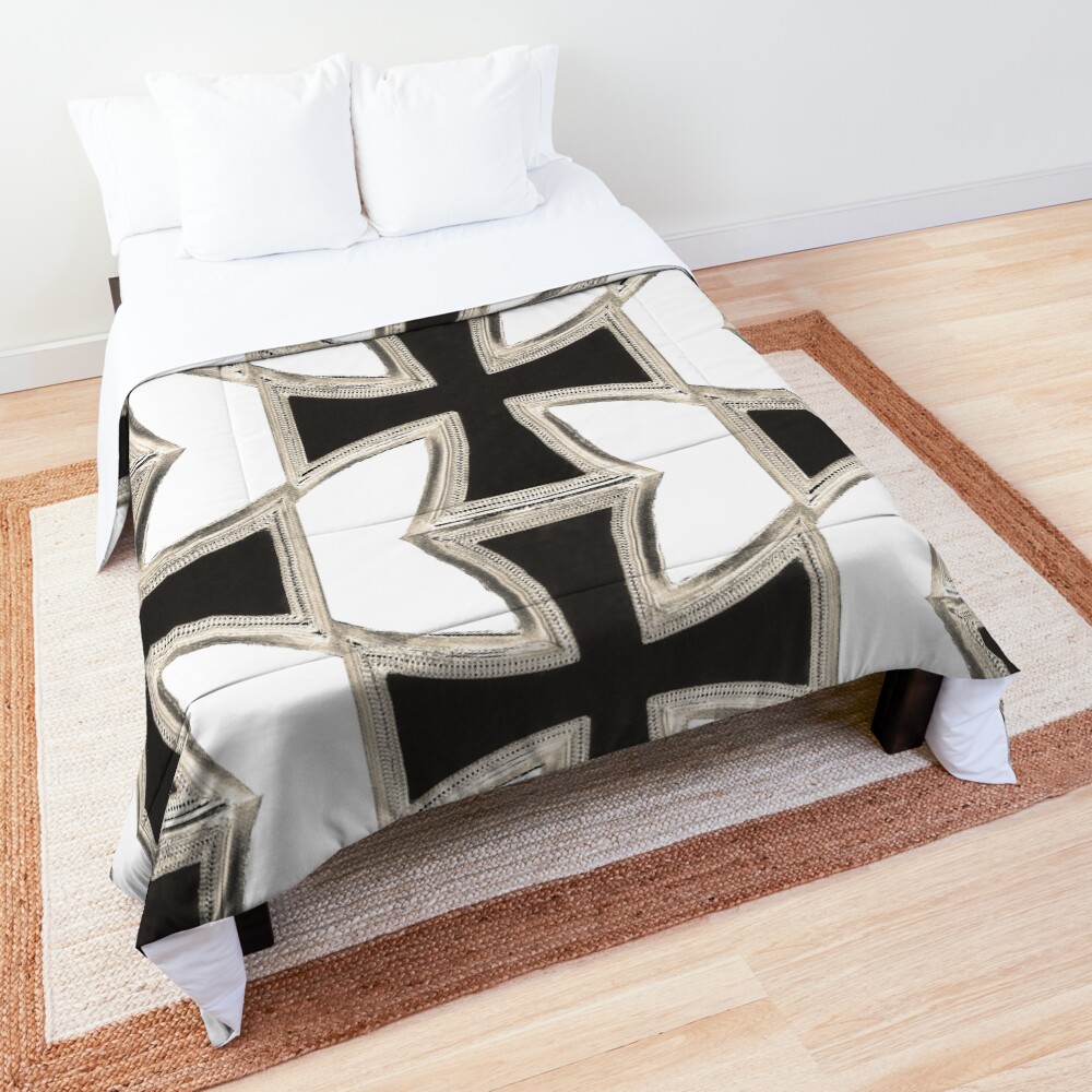 "Iron Cross... Germany" Comforter by edsimoneit Redbubble