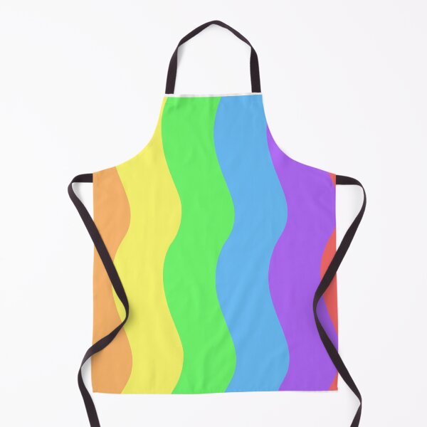 Item preview, rainbow groovy retro wave pattern designed and sold by prismatic paper co.