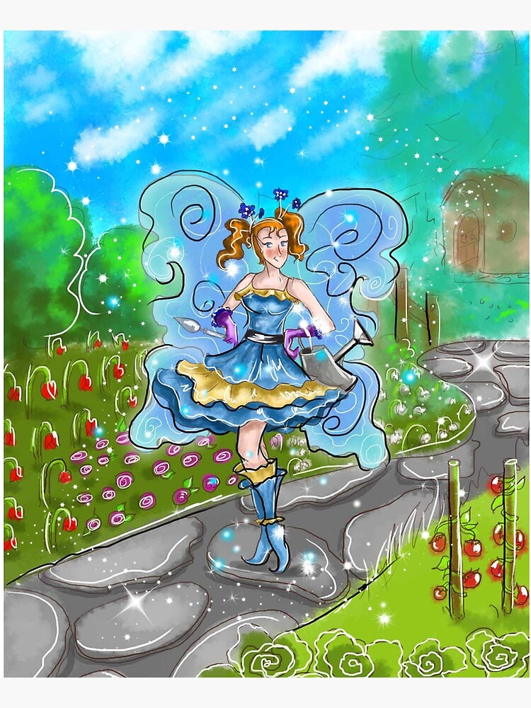 Thumbnail 6 of 6, Apron, Stella The Starter Kit Fairy™ designed and sold by TeelieTurner.