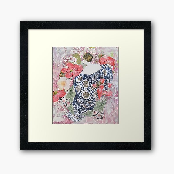 Falling In Love Framed Art Print