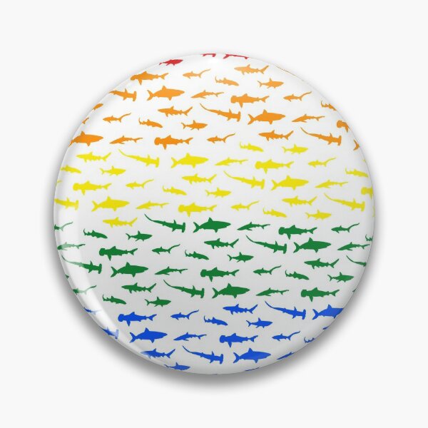 Item preview, Shark Pattern Pride on White designed and sold by Miles J..