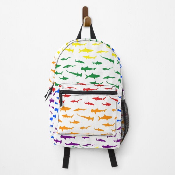 Item preview, Shark Pattern Pride on White designed and sold by Miles J..