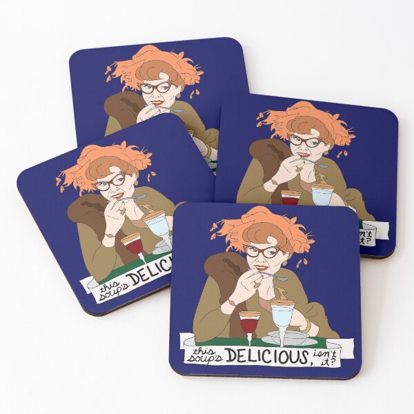 Item preview, Mrs Peacock Loves Soup designed and sold by thecompassrose.