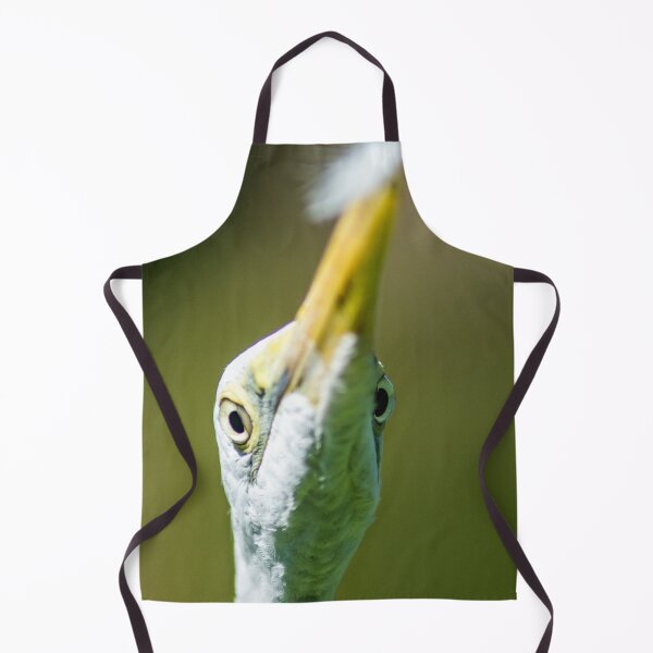 Item preview, Close up of a Great egret designed and sold by KensLensDesigns.