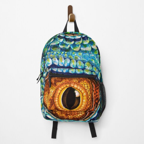 Item preview, Orange Eye Turquoise Dragon designed and sold by Lynn Harriet.