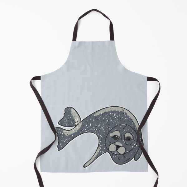 Item preview, Harbor Seal - Cartoon designed and sold by bellamousse design co.