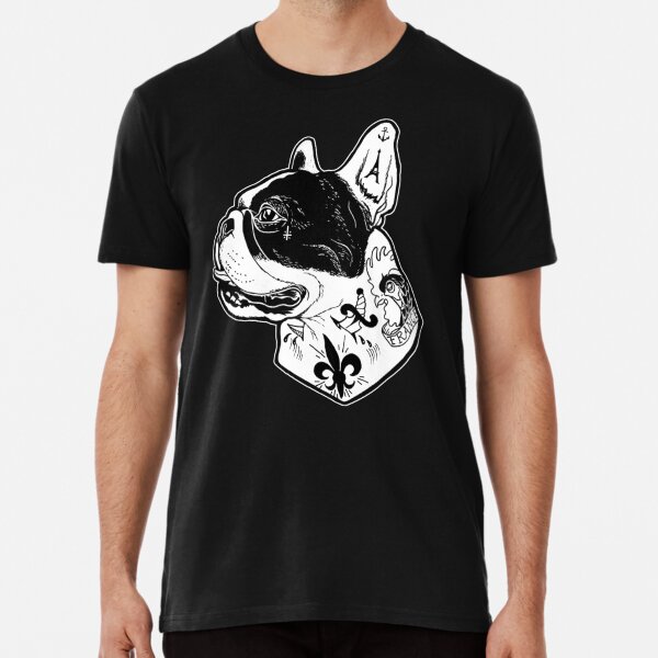 Item preview, Tattooed French Bulldog  designed and sold by BulldogArts.
