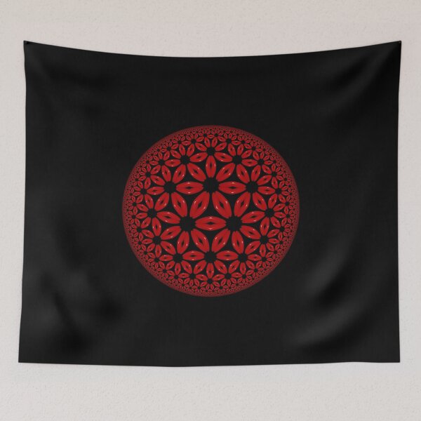 Item preview, Flamenco! A Hyperbolic Disk designed and sold by Manny Lorenzo.