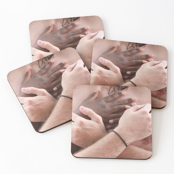 Item preview, Black&white hands love racism designed and sold by BIPHOTONEWS.