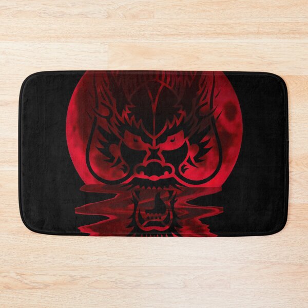Item preview, dragon head and red moon designed and sold by medoart.