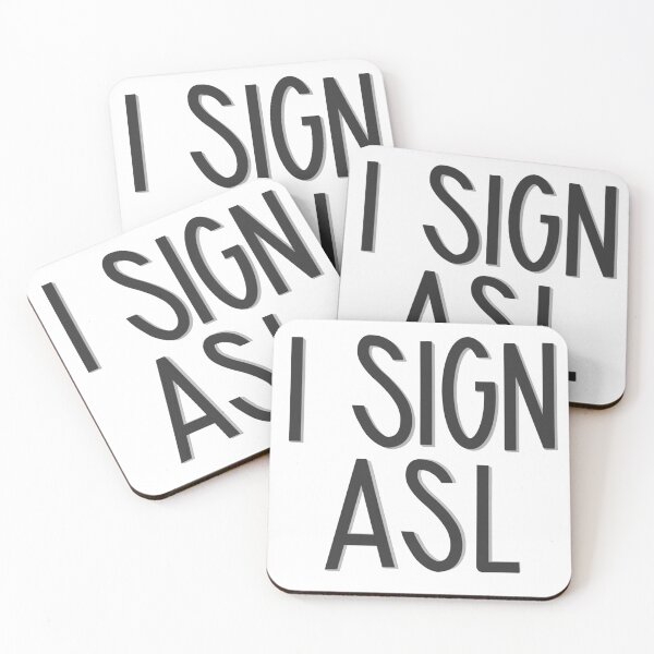 Item preview, I Sign ASL American Sign Language designed and sold by charlott3web.