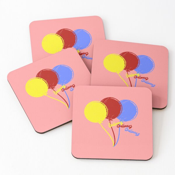 Item preview, Balloons Balloons Ballons (Yellow, Red, Blue) designed and sold by cmartmen.