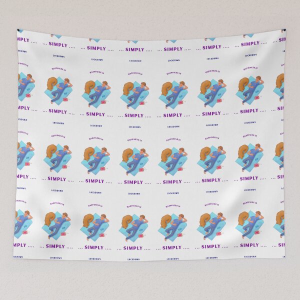 Item preview, Happiness is simply LOCKDOWN designed and sold by Got-Ya-Bak.