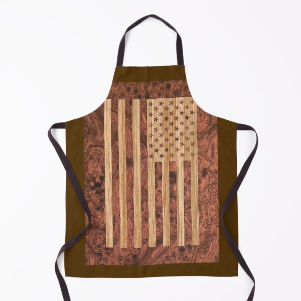 Item preview, US Flag Digital Wood Veneer Print designed and sold by Garaga.