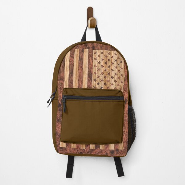Item preview, US Flag Digital Wood Veneer Print designed and sold by Garaga.