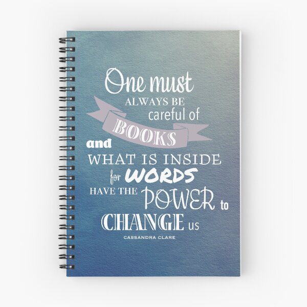Item preview, One must be careful of books - Cassandra Clare Infernal devices designed and sold by runnerdemigod.