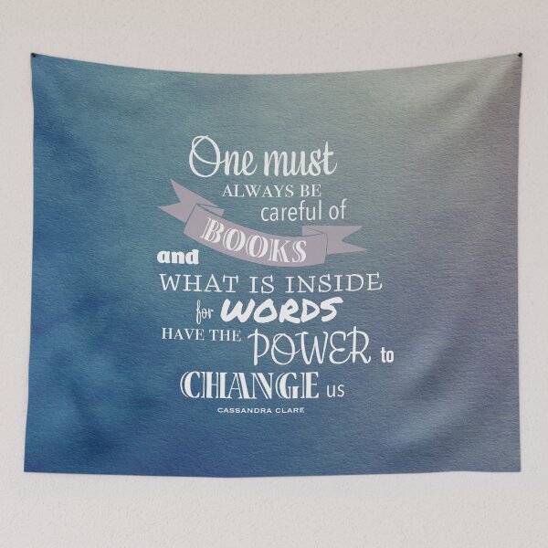 Item preview, One must be careful of books - Cassandra Clare Infernal devices designed and sold by runnerdemigod.