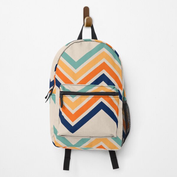 Item preview, Art Deco- Mid Century Modern- Chevron Pattern Print - Cool Tones designed and sold by Aryeh Studio.