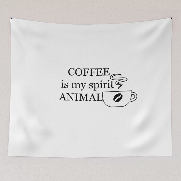 Item preview,  coffee is my spirit animal  designed and sold by bkjournaly2020.