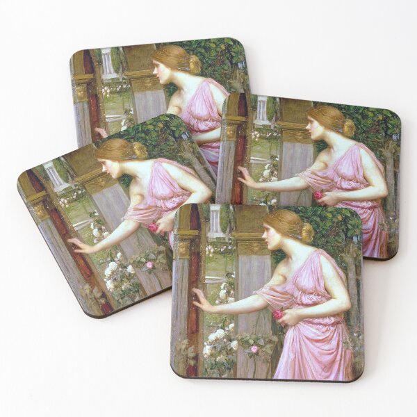 Item preview, Psyche Entering Cupid's Garden - John William Waterhouse designed and sold by forgottenbeauty.