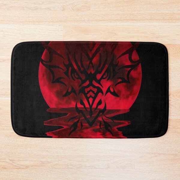 Item preview, dragon head and red moon 2 designed and sold by medoart.