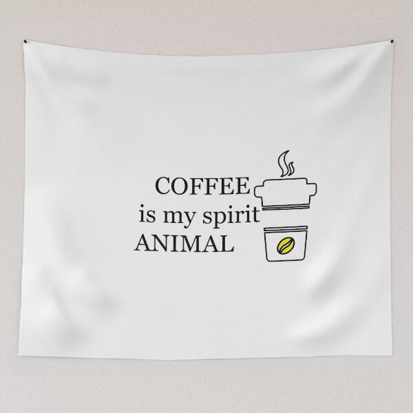 Item preview, Copy of coffee is my spirit animal  designed and sold by bkjournaly2020.