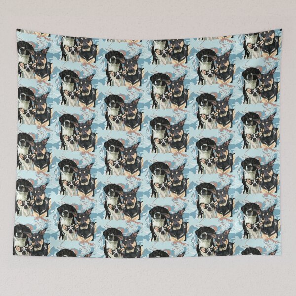 Item preview, Henry, Harley and Rambler Portrait designed and sold by Caitlin Godwin.