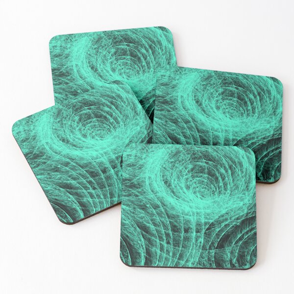 Item preview, Aqua Complex Pattern designed and sold by SirkDesignsLtd.