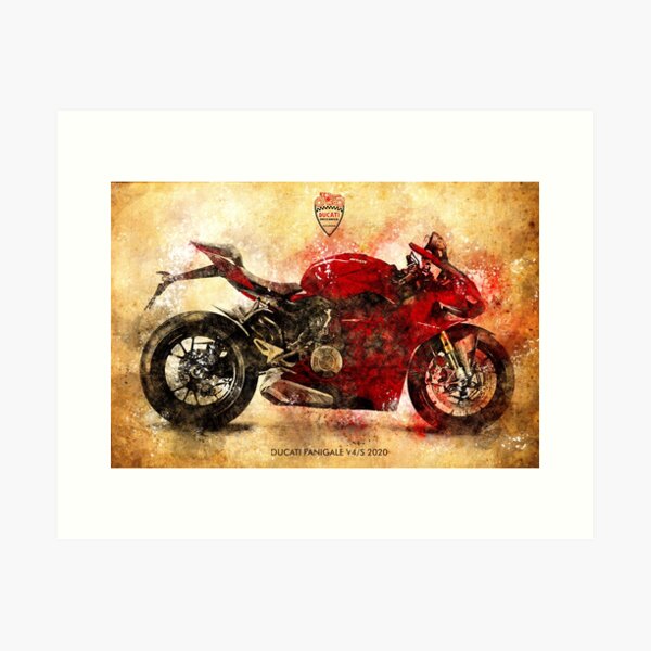 Item preview, Ducati Panigale V4-S 2020 designed and sold by drawspots.