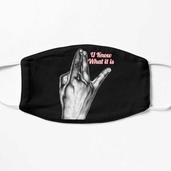 Norte u know what it is Flat Mask