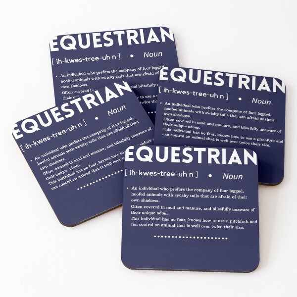 Item preview, Equestrian Definition designed and sold by redwolfegraphic.
