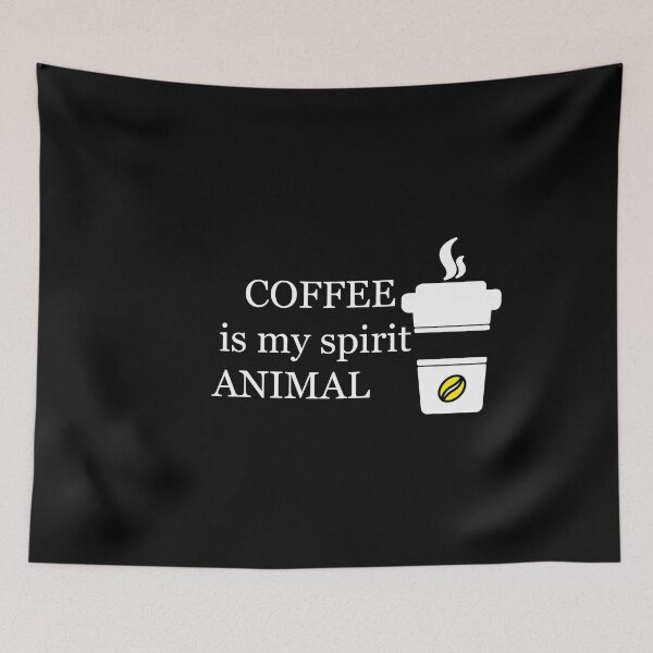 Item preview,  coffee is my spirit animal  designed and sold by bkjournaly2020.