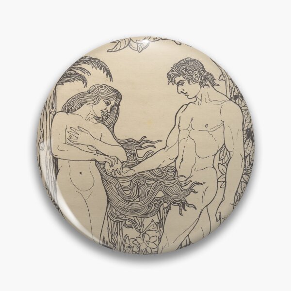 Item preview, HD. Adam and Eva,by Ephraim Moses Lilien (1923) designed and sold by MINDTHECHERRY.