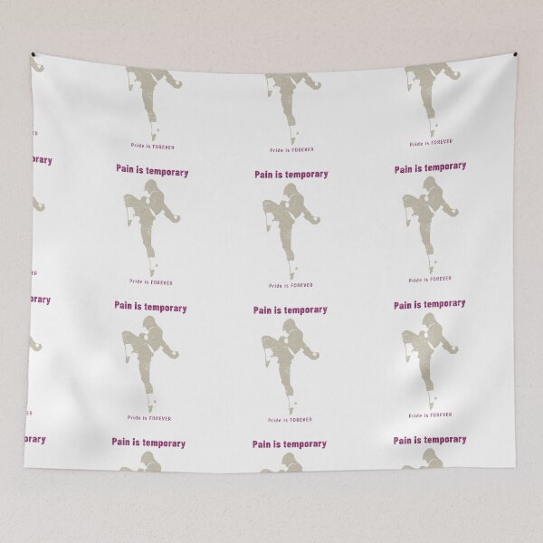 Item preview,  Muay Thai pain is temporary, pride is forever  designed and sold by Got-Ya-Bak.