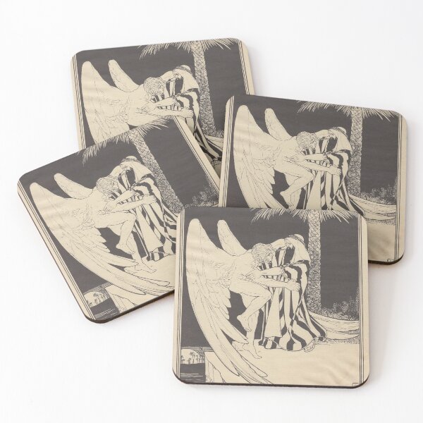 Item preview, HD. Jacob and the angel, by Ephraim Moses Lilien (1923) designed and sold by MINDTHECHERRY.