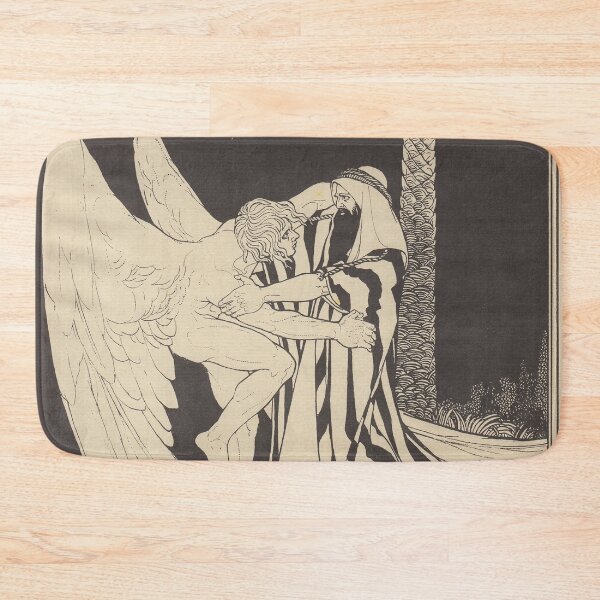 Item preview, HD. Jacob and the angel, by Ephraim Moses Lilien (1923) designed and sold by MINDTHECHERRY.