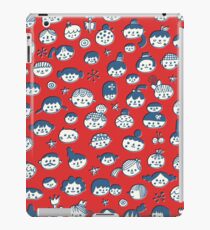 Doodle Faces iPad Case/Skin