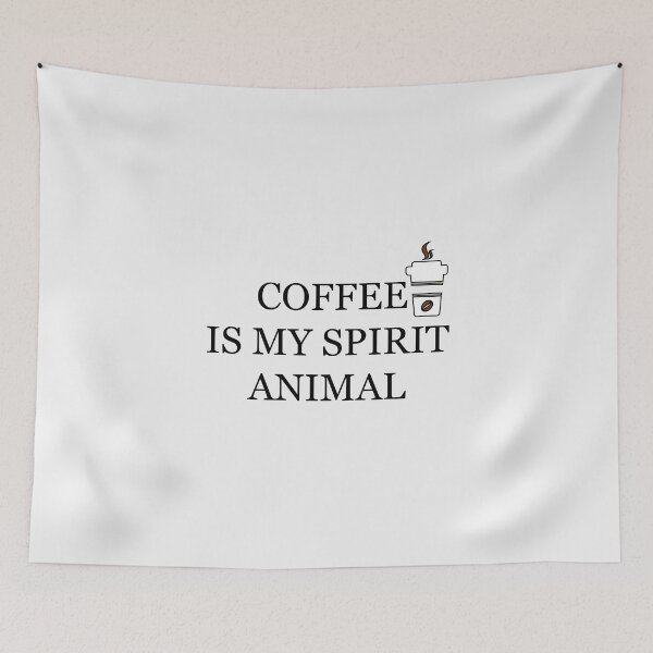 Item preview,  coffee is my spirit animal  designed and sold by bkjournaly2020.