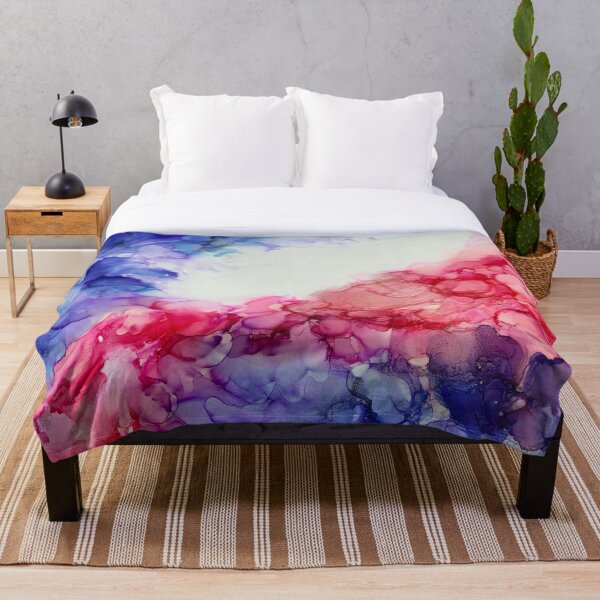 Artikelvorschau, Rosa und blaue Wolken entworfen und verkauft von RareDelights.