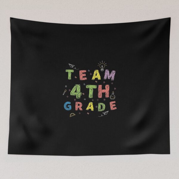 Item preview, Team 4th Grade First Day of School  designed and sold by CodingForTech.